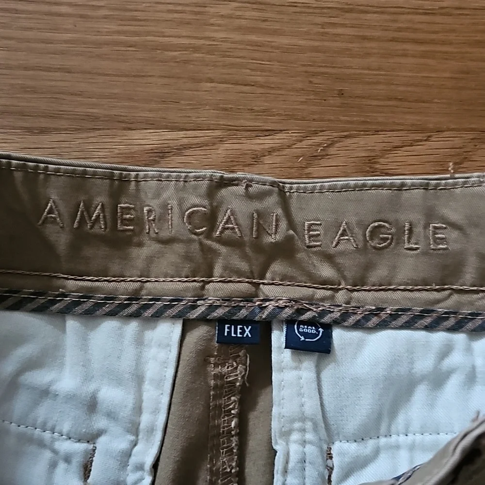 American Eagle Flex Skinny Tan Stretch Pants Men's Size 29